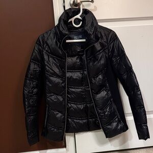 Saks Fifth Avenue Black Puffer Jacket
